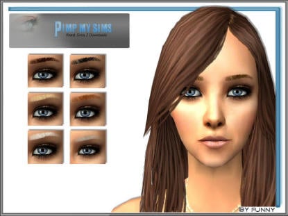 Sourcils Taillés Téléchargement CC Sims Par PimpMySims Amaz Sims