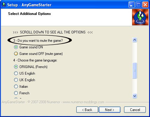 Installer une copie des Sims 2 avec AnyGame Starter