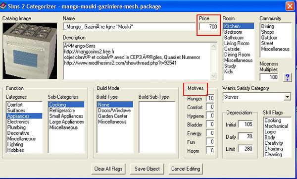 Ranger le mode achat des Sims 2 avec le Categorizer