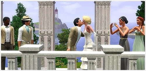 Mariage set du Store - Les Sims 3