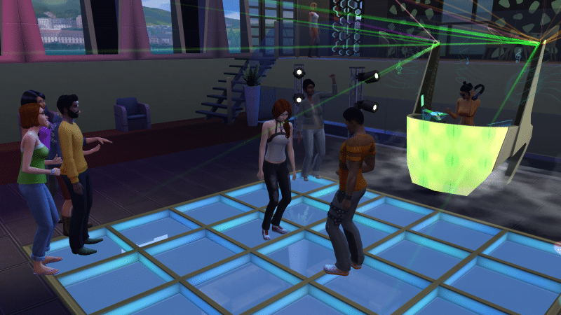 La compétence danse dans Les Sims 4 Vivre Ensemble