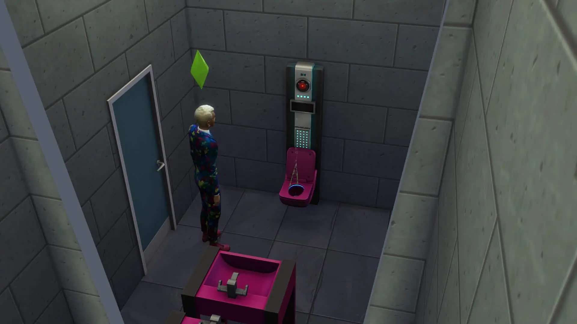 Toilettes qui parlent sims 4 vie citadine