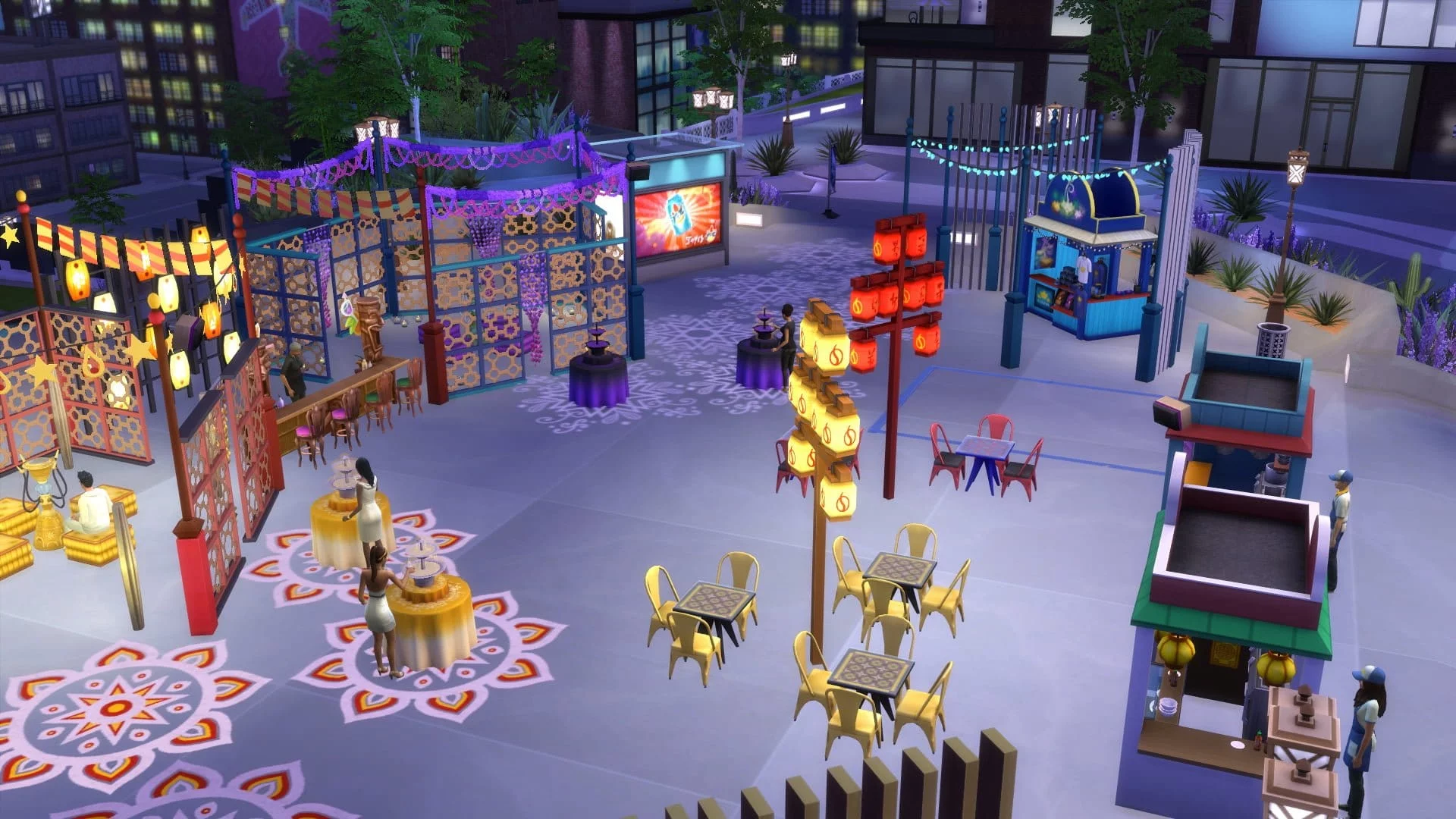 Festival de l'humour sims 4 vie citadine