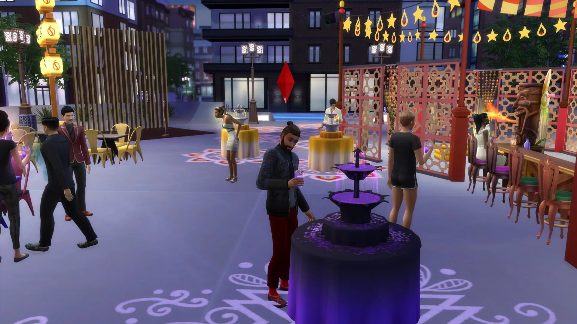 Festival de l'humour sims 4 vie citadine