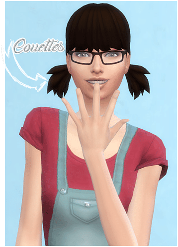 Couettes sims 4