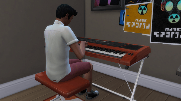 Chambre d'ados Sims 4