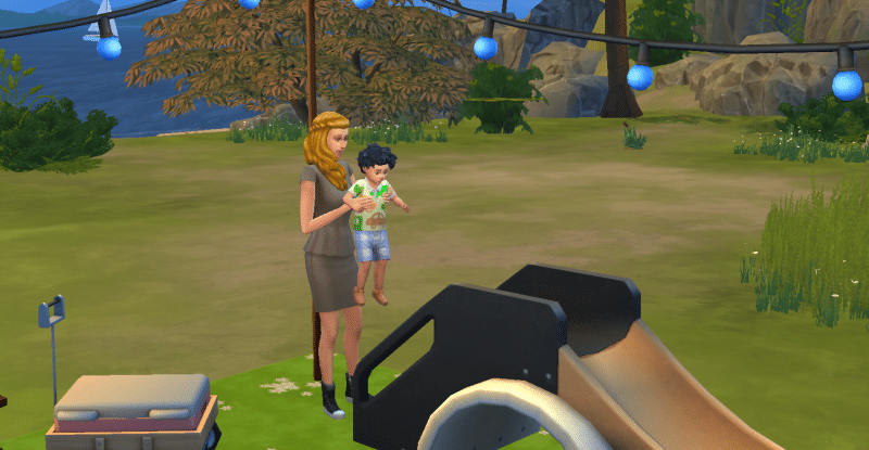 Tobogan Sims 4 Bambins
