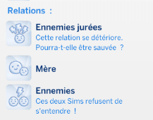 Les ennemis chez Les Sims 4