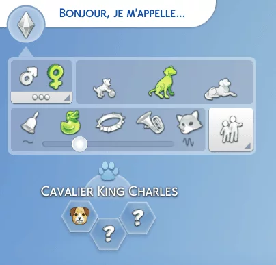 Créer Un Animal et Créer Un Sim