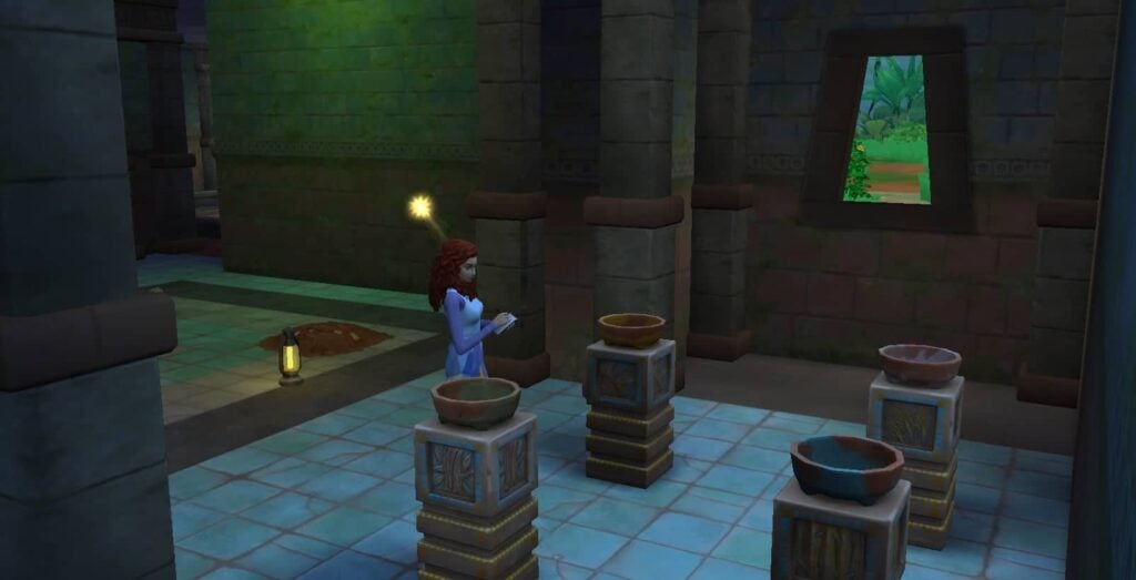 Temple Selvadorada Sims 4 Dans La Jungle