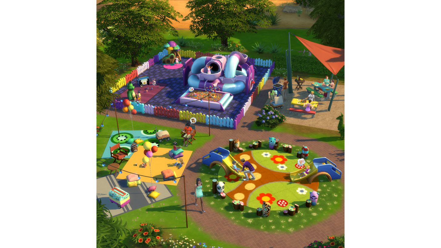 Les Sims 4 En Plein Air et Bambins arrivent sur consoles