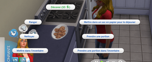 Les compétences Cuisine des Sims 4