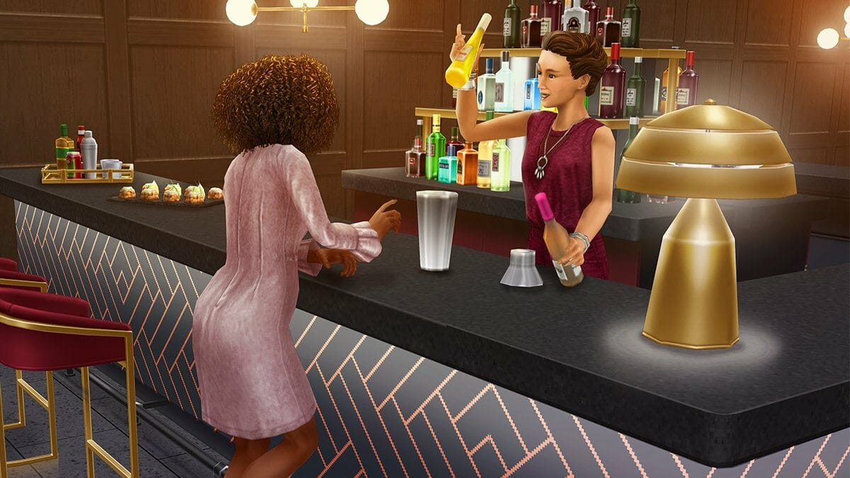 Les Sims Freeplay : Mise à jour Romantisme Raffiné