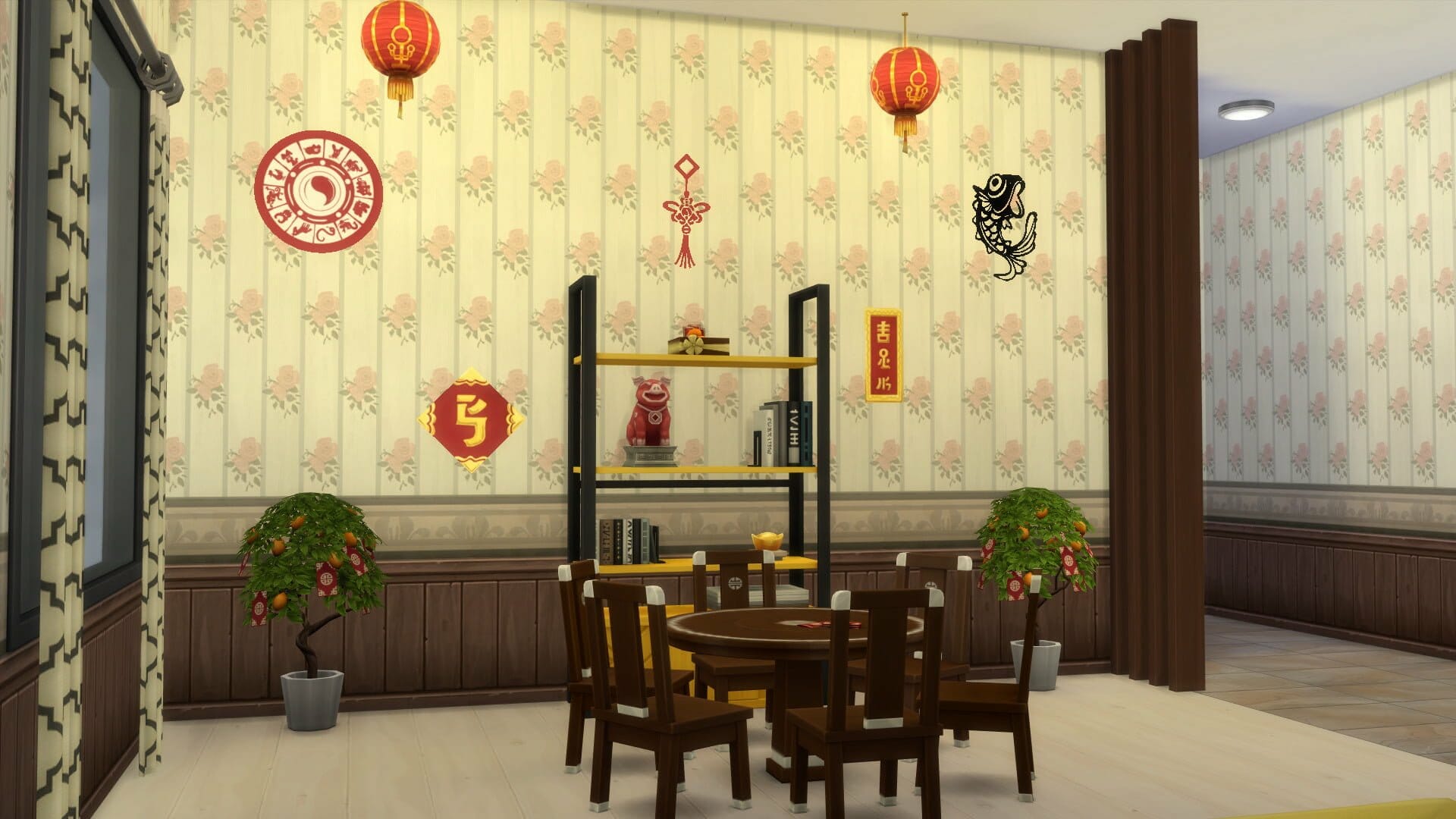 Nouvel an chinois sims 4