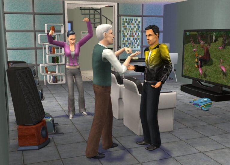 Dispute entre Sims.