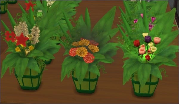 Bouquets fleur Sims 4 Saisons
