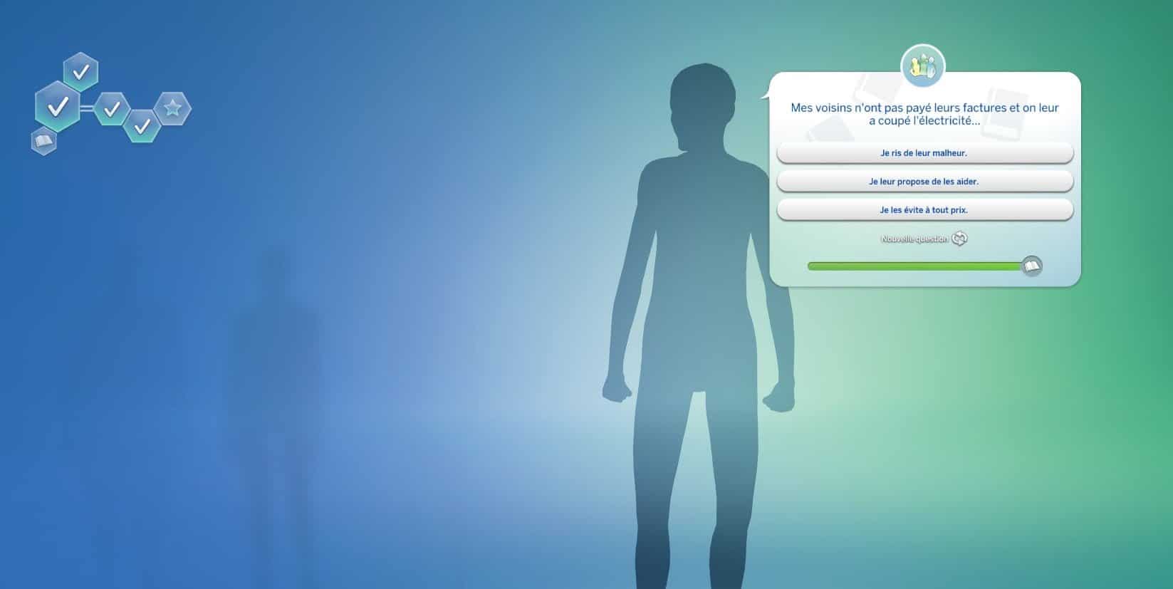 Questions Créer Un sim Sims 4