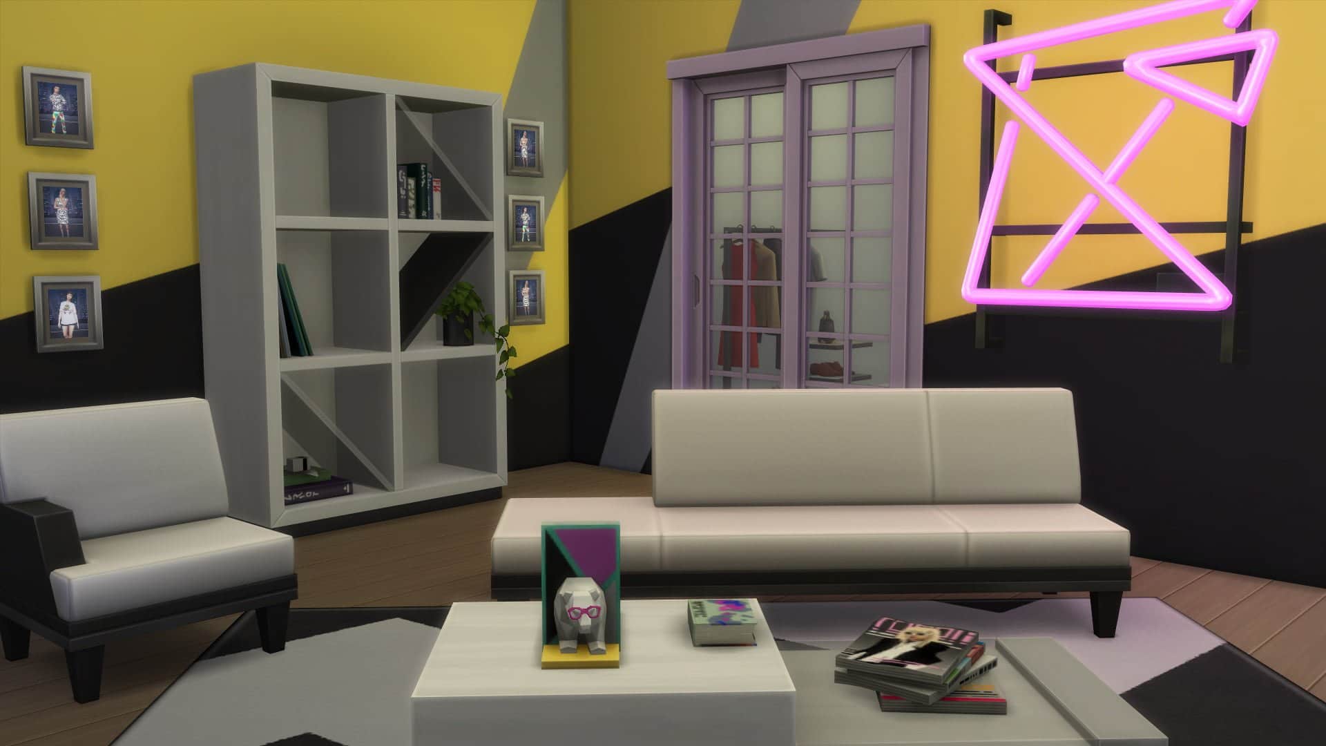 Objets sims 4 moschino