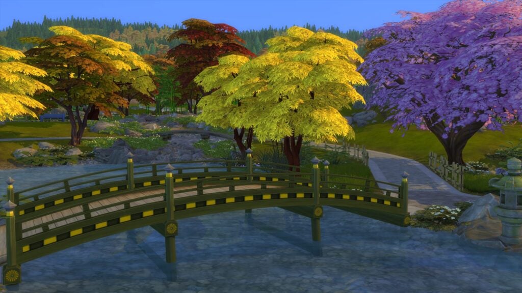 Zoom sur les paysages d'automne chez Les Sims 4