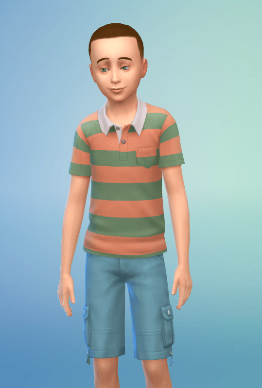 Polo enfant Sims 4
