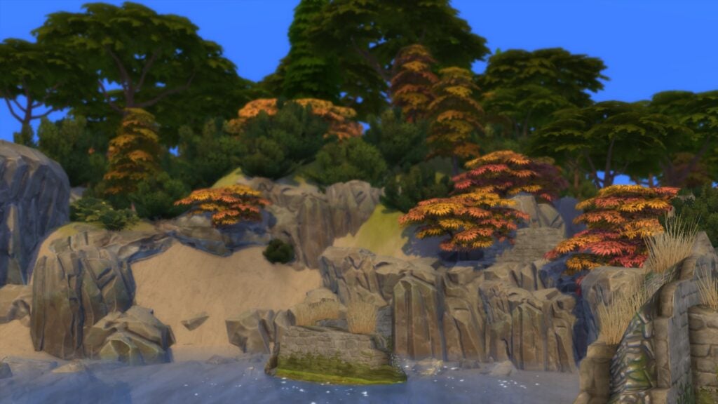 Zoom sur les paysages d'automne chez Les Sims 4