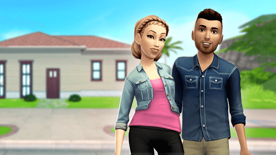 De nouvelles options de quartiers dans Les Sims Mobile