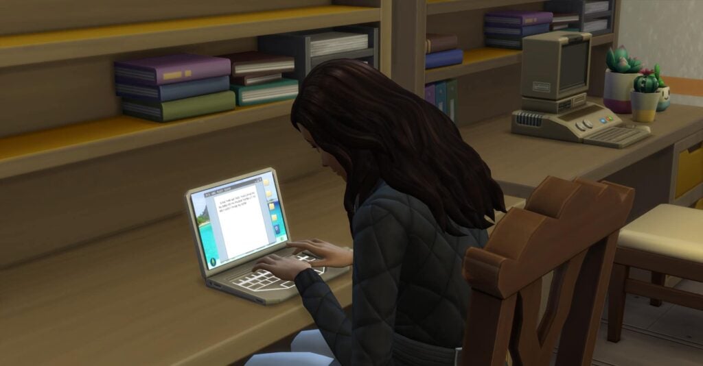Les Sims 4 : À la fac - Ordinateur personnel