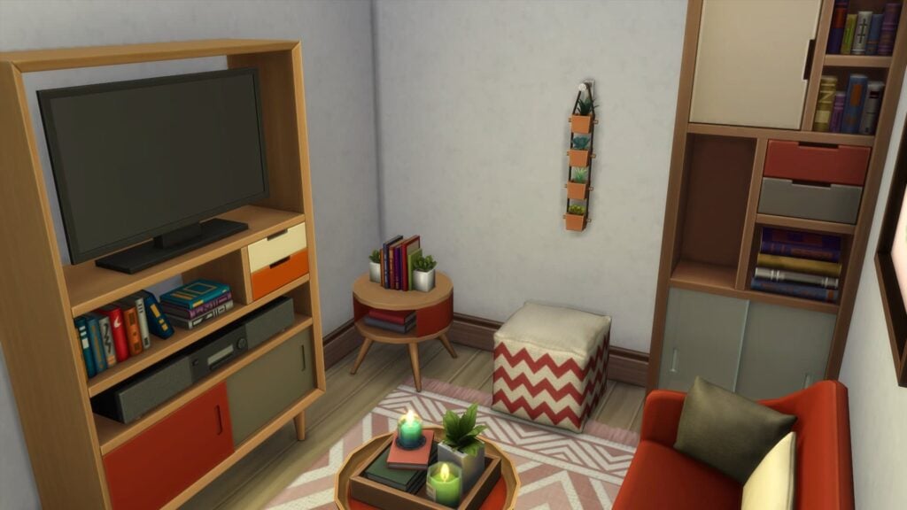 Salon mode achat Les Sims 4 Mini Maisons
