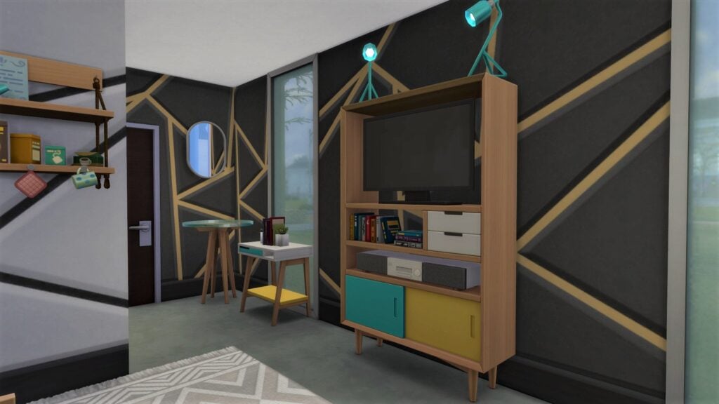 Salon mode achat Les Sims 4 Mini Maisons
