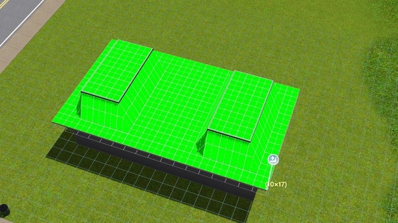 Comment créer un toit penché dans Les Sims 3 ?