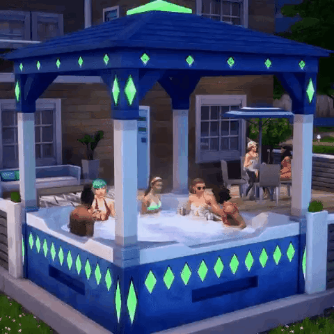 Jacuzzi sims 4