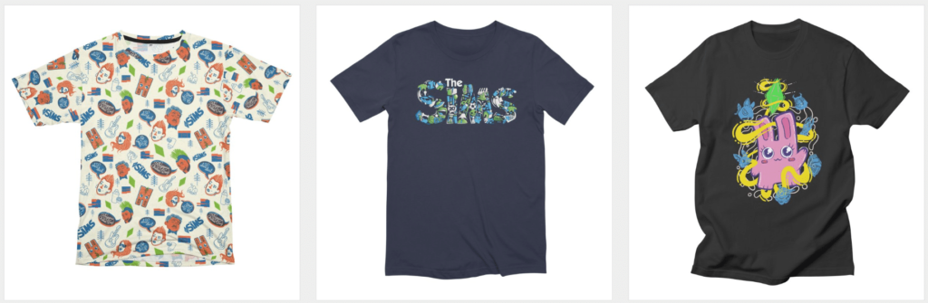 T-shirt - Sims 4 Anniversaire