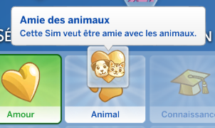 Aspiration ami des animaux Sims 4 Chiens et Chats