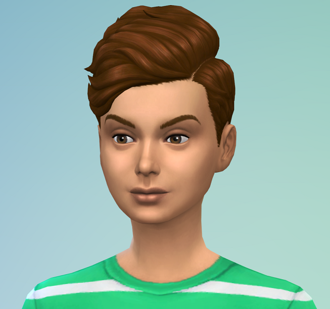 Les coiffures du kit Les Sims 4 Tricot de Pro