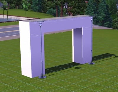 Construction d'une arche dans Les Sims 3