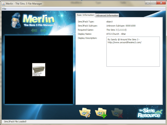 Savoir utiliser Merlin pour trier ses fichiers (Sims3Pack et Packages)