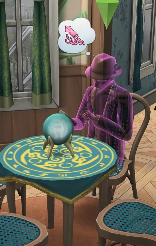La compétence Médium des Sims 4 Paranormal