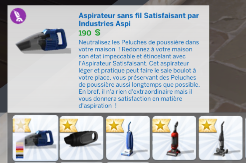 Zoom sur le kit Les Sims 4 Ménage de printemps
