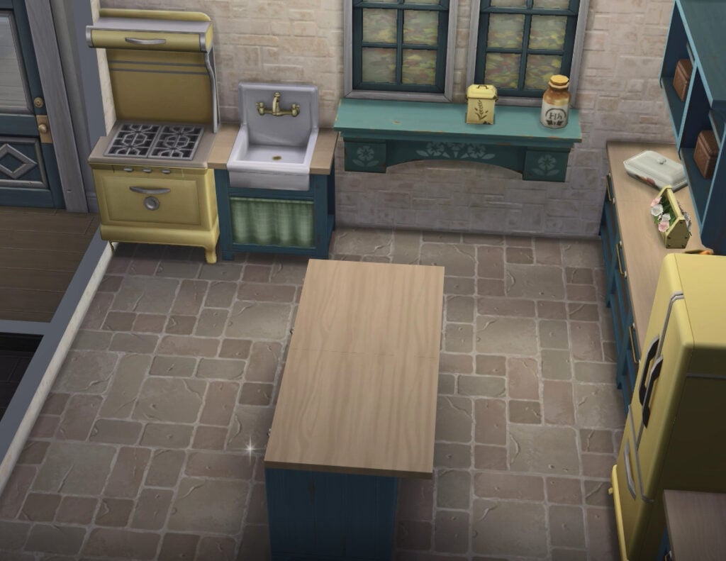 Zoom sur le kit Les Sims 4 Ménage de printemps