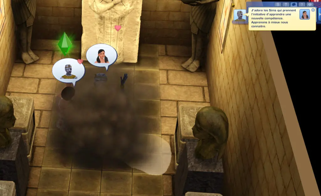 Sims conversant.
