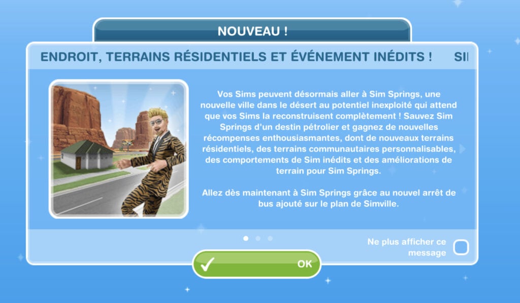La mise à jour Vie Côtière des Sims Freeplay