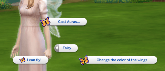 Test du Fairy Mod sur Les Sims 4