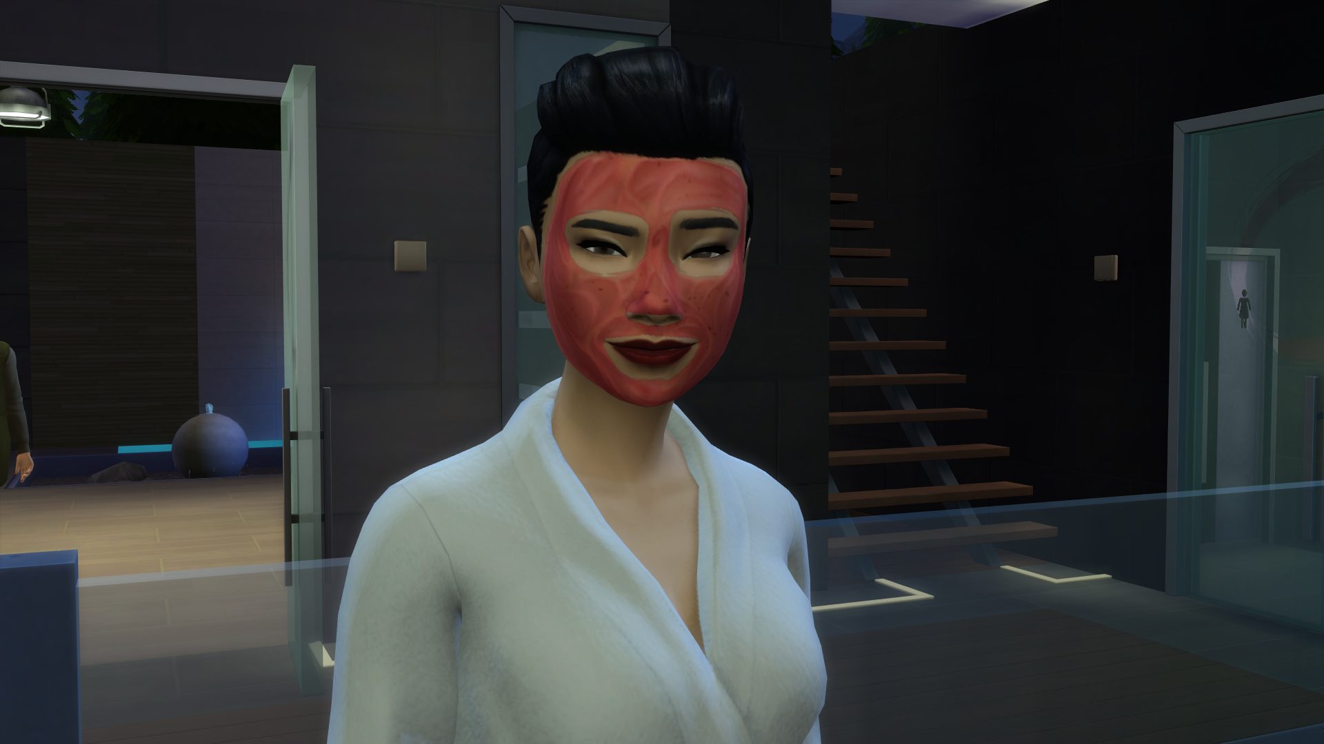 Les masques de visage des Sims 4 Détente Au Spa