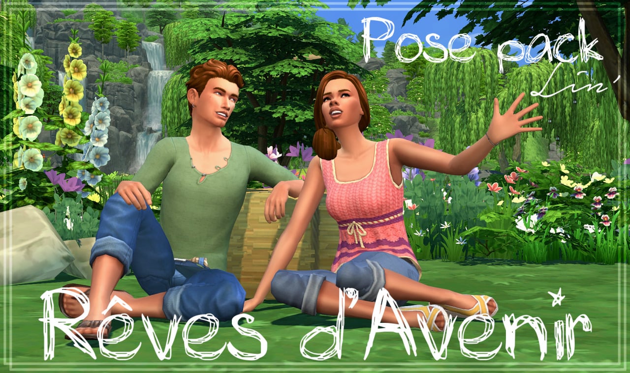 Group poses ''Pool party'' - The Sims 4 Mods - CurseForge