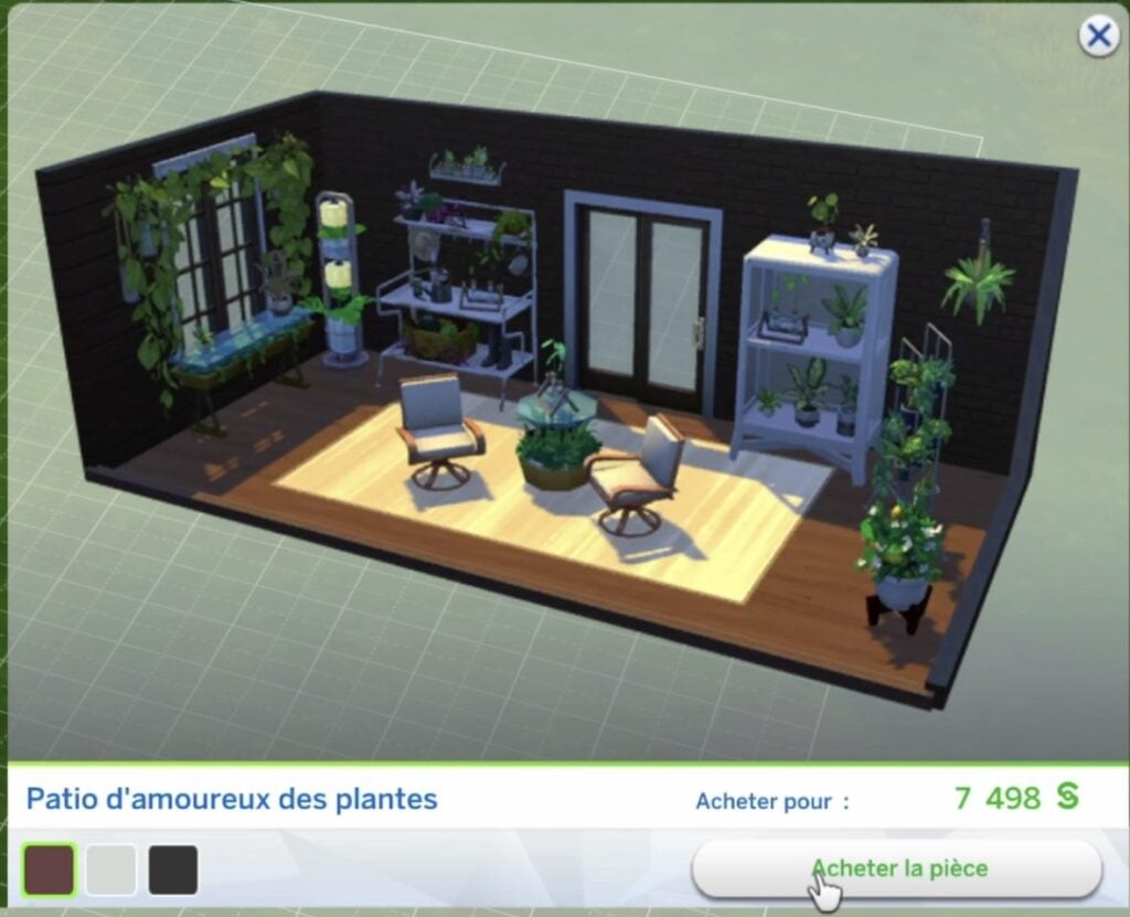 A la découverte du kit Les Sims 4 Intérieurs Fleuris