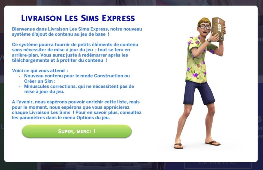 Les histoires de quartier arrivent dans la nouvelle mise à jour des Sims 4