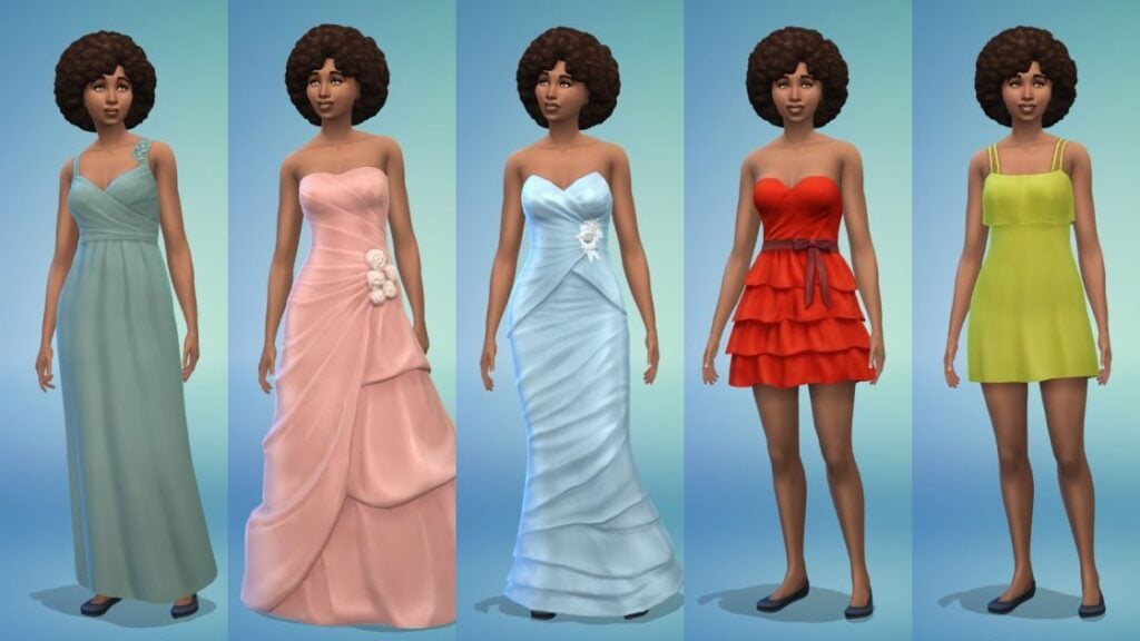 De nouvelles tenues de mariage et des corrections dans le nouveau patch Sims 4