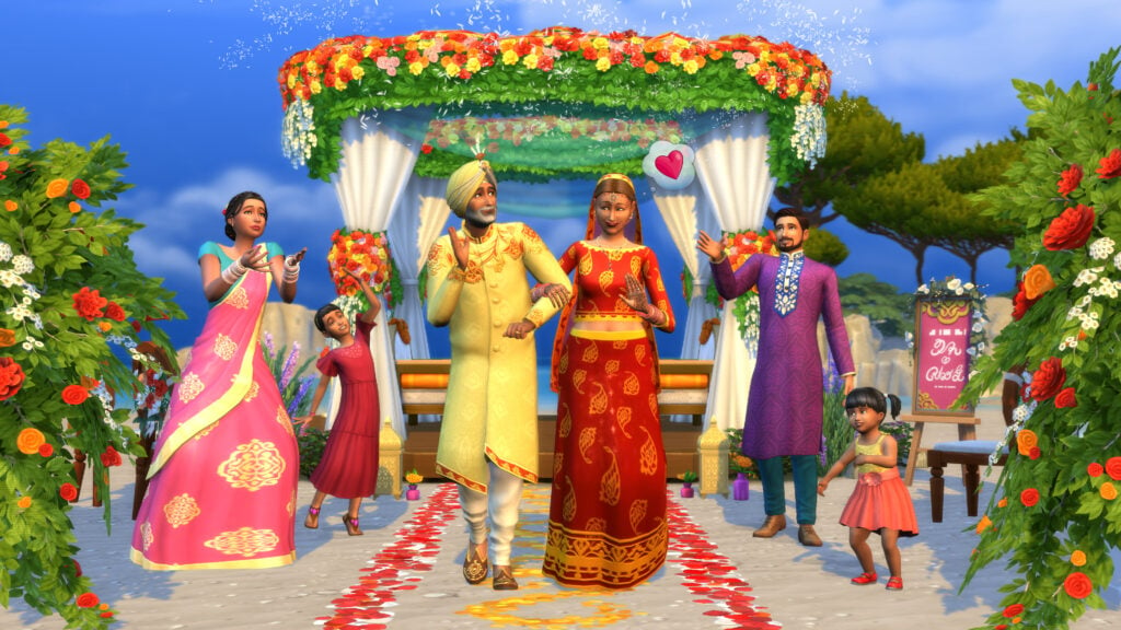 Le pack de jeu Les Sims 4 Mariage officiellement annoncé