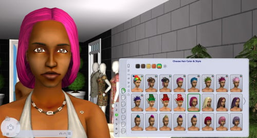 Interface moderne pour Les Sims 2