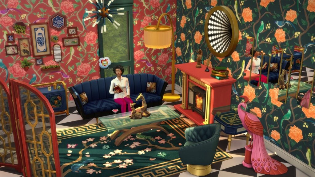 Le kit Les Sims 4 Déco Maximaliste sortira le 21 Mars